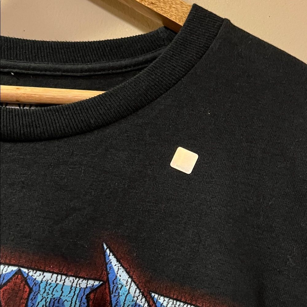 WWE Stone Cold Black Long Sleeve Shirt - Picture 3 of 10
